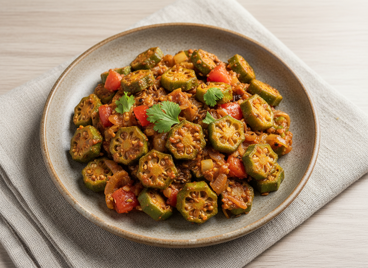 image for Bhindi Masala (Okra Curry)