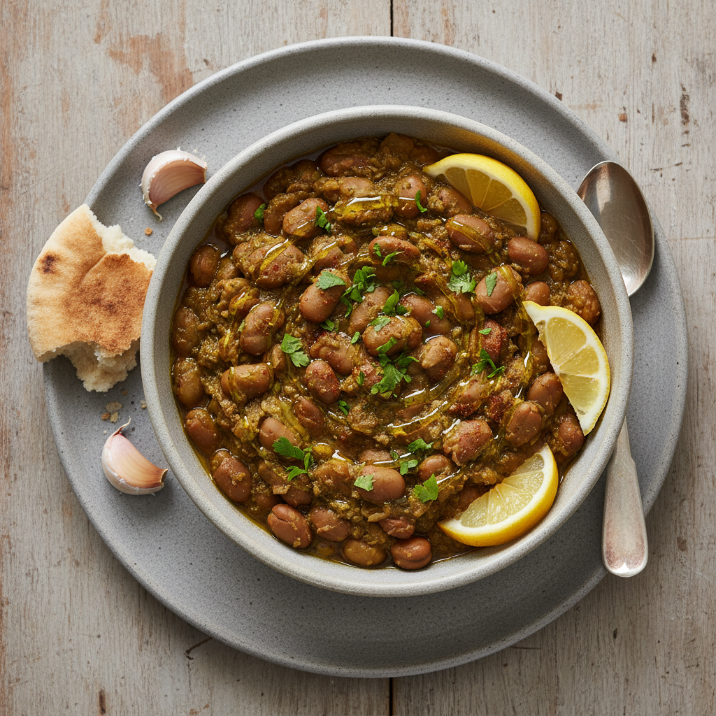 image for Foul Medames - Egyptian Stewed Fava Beans