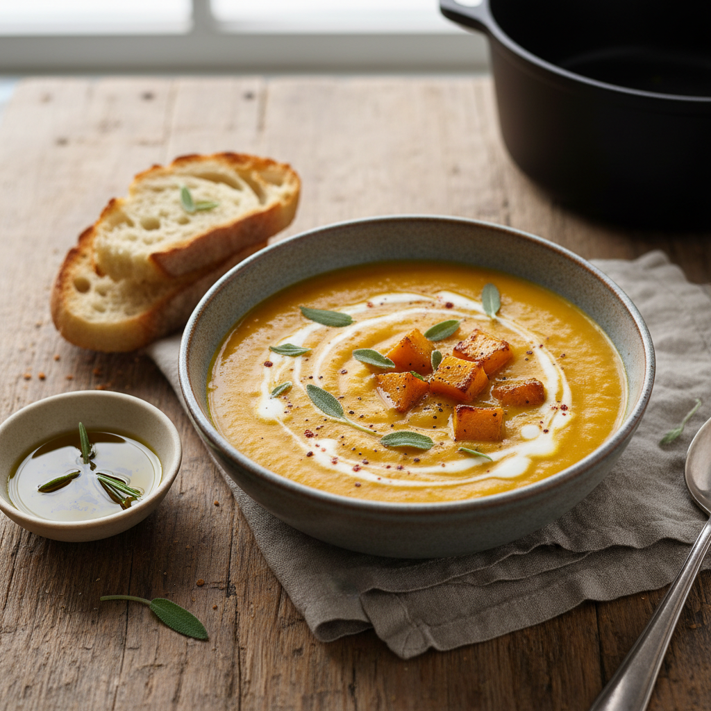 image for Roasted Butternut Squash Soup